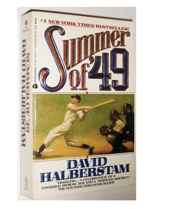 book cover: Summer of '49 by David Halberstam